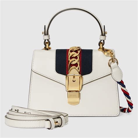 gucci sylvie leather shoulder bag replica|Gucci sylvie small bag.